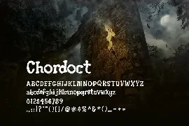 Chordoct - Unique Font