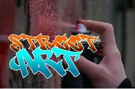 Metal Slub - Graffiti Tag Font