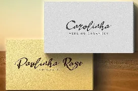 Claudhia & Jhelio Brush Font Duo