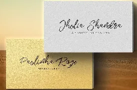 Claudhia & Jhelio Brush Font Duo