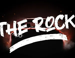 Black Rocker font