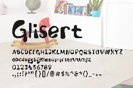 Glisert - Funny Font