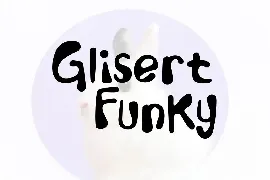 Glisert - Funny Font