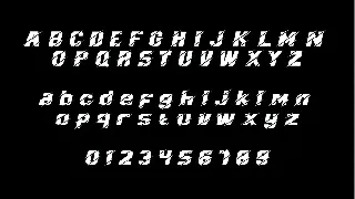 MX Motocross font