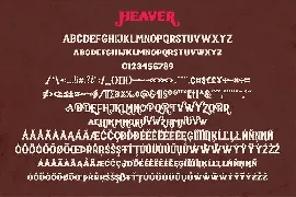 Poptis & Heaver font