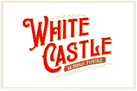 White Castle font