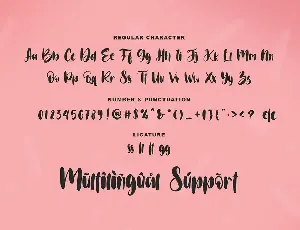 Hello Easteria font