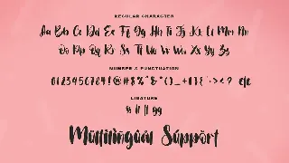 Hello Easteria font