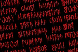 Horror Night Halloween Font