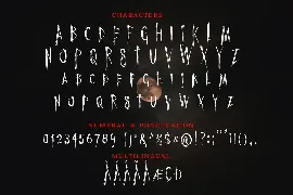 Horror Night Halloween Font