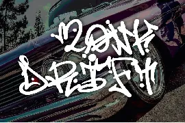 Vabioxe - Unique Graffiti Font