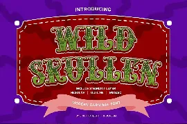 Wild Skullen - Carnaval Creative Font