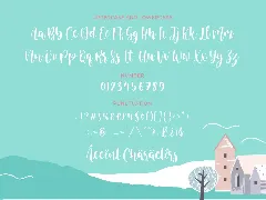 Mahelisa Calligraphy Font