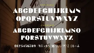 MABOZ Classy Advertisement Font