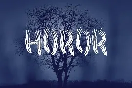 handloween horror font