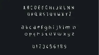 handloween horror font