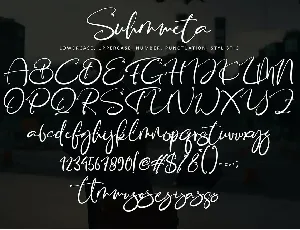 Suhmmeta font