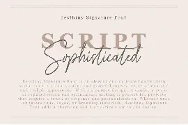 Besthiny Signature Script Font