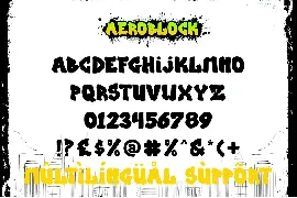 Aeroblock - Urban Graffiti Font