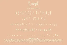 Doorbell - Monoline Script Font