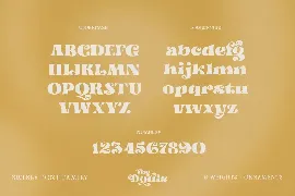 Dorris - Swirly Font Family