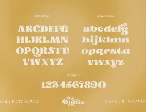 Dorris - Swirly Font Family