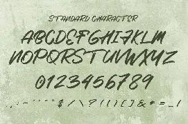 Gosira Brush Font