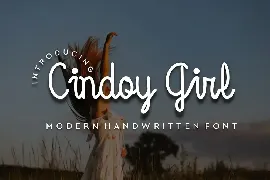 CindoyGirl font