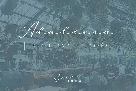 Melania Script font