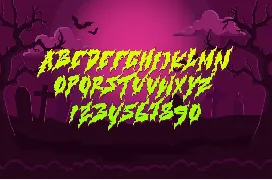 Mister Slasher - Halloween Font