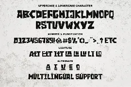 Grufy font