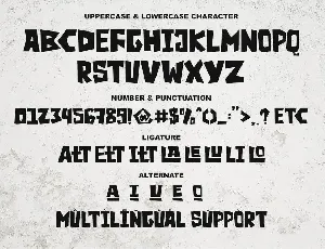 Grufy font