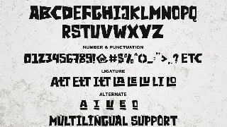 Grufy font