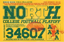 UNI North Font