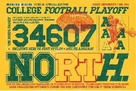 UNI North Font