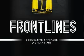 frontlines classic font