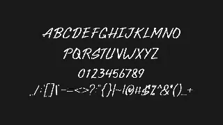 ShushiBrush - Font