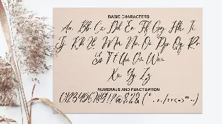 Alexanna - Signature Font