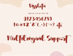 Vissheta font