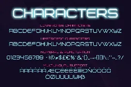 Andro Futuristic Scifi Font