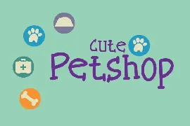 Little Pet cute font