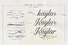 Kaylar - Elegant Script & Serif font