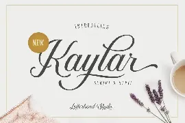 Kaylar - Elegant Script & Serif font