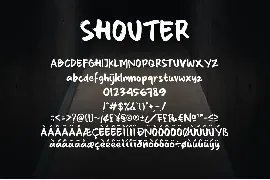 Shouter Display Font