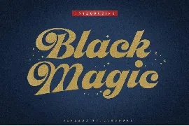 Black Magic font