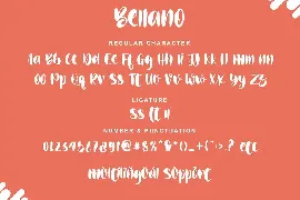 Bellano font