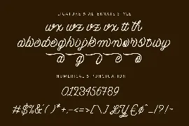 Maye Calistial Monoline Script Font