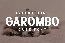 Gorombo Font