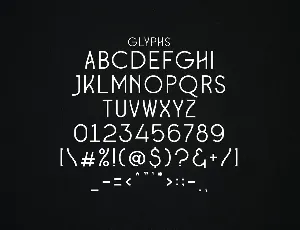 The Ghones font