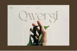 Qwergi - Logo Font